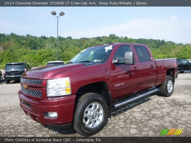 2014 Chevrolet Silverado 2500HD LT Crew Cab 4x4 in Deep Ruby Metallic