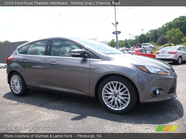 2014 Ford Focus Titanium Hatchback in Sterling Gray
