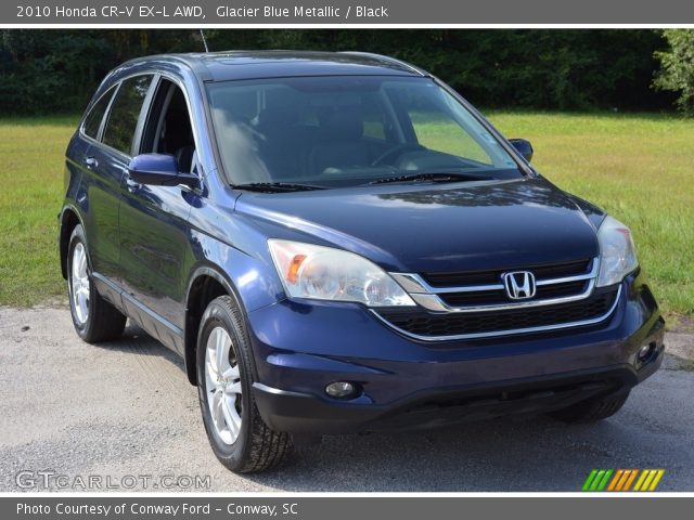 2010 Honda CR-V EX-L AWD in Glacier Blue Metallic