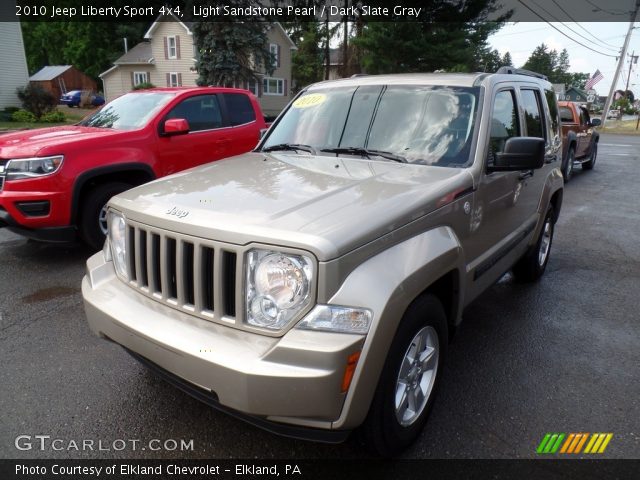 2010 Jeep Liberty Sport 4x4 in Light Sandstone Pearl