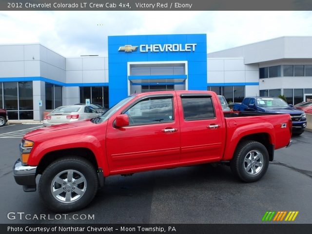 2012 Chevrolet Colorado LT Crew Cab 4x4 in Victory Red