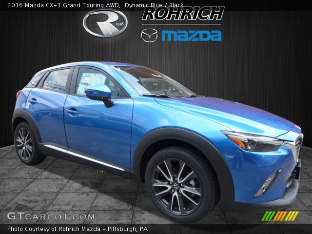 2016 Mazda CX-3 Grand Touring AWD in Dynamic Blue