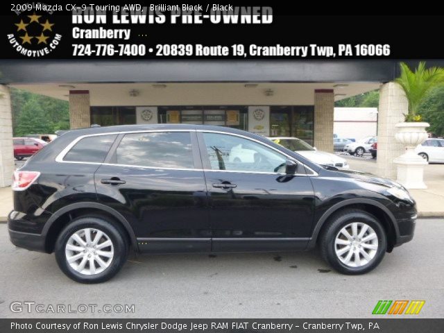 2009 Mazda CX-9 Touring AWD in Brilliant Black