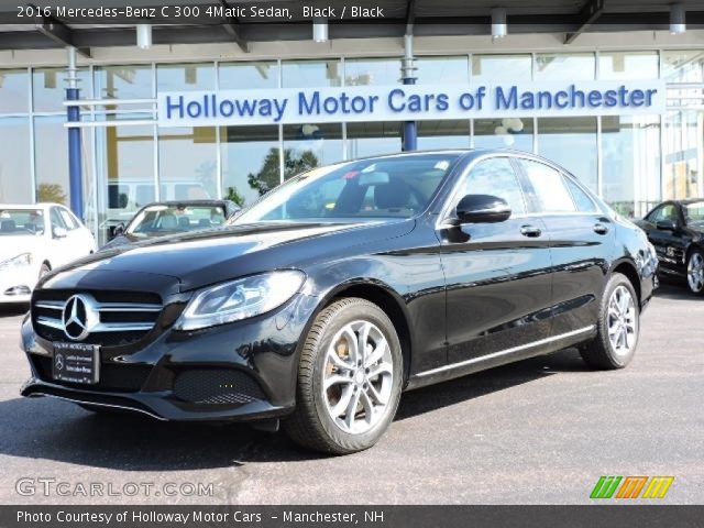 2016 Mercedes-Benz C 300 4Matic Sedan in Black