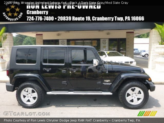 2008 Jeep Wrangler Unlimited Sahara 4x4 in Black