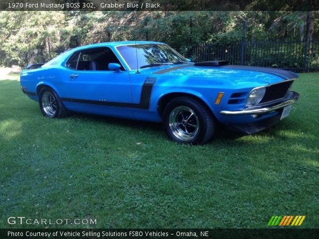 1970 Ford Mustang BOSS 302 in Grabber Blue