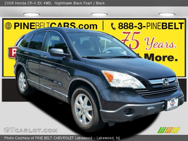 2008 Honda CR-V EX 4WD in Nighthawk Black Pearl