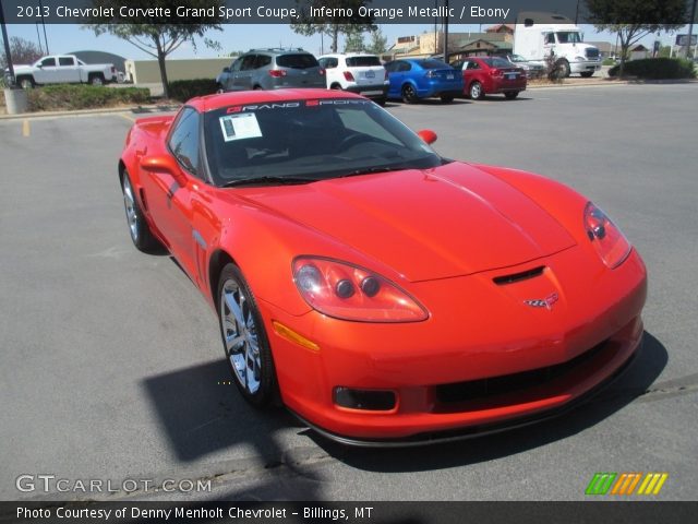 2013 Chevrolet Corvette Grand Sport Coupe in Inferno Orange Metallic