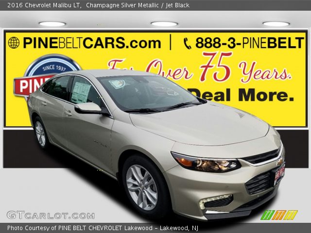 2016 Chevrolet Malibu LT in Champagne Silver Metallic