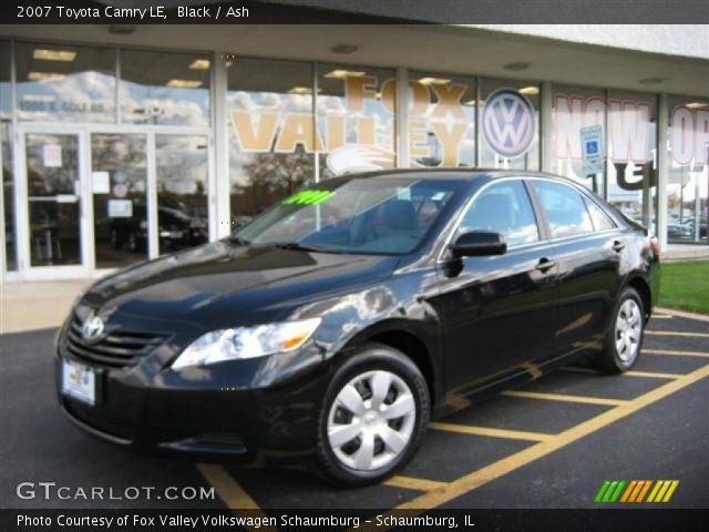 2007 Toyota Camry LE in Black