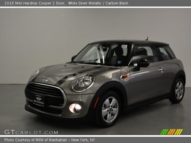 2016 Mini Hardtop Cooper 2 Door in White Silver Metallic