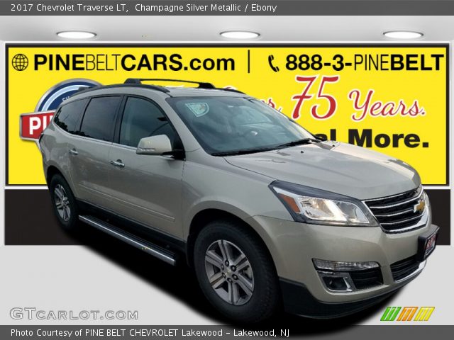 2017 Chevrolet Traverse LT in Champagne Silver Metallic