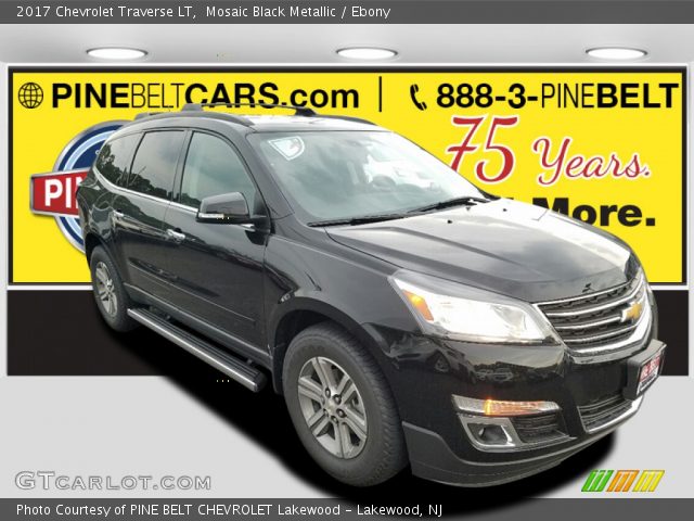 2017 Chevrolet Traverse LT in Mosaic Black Metallic