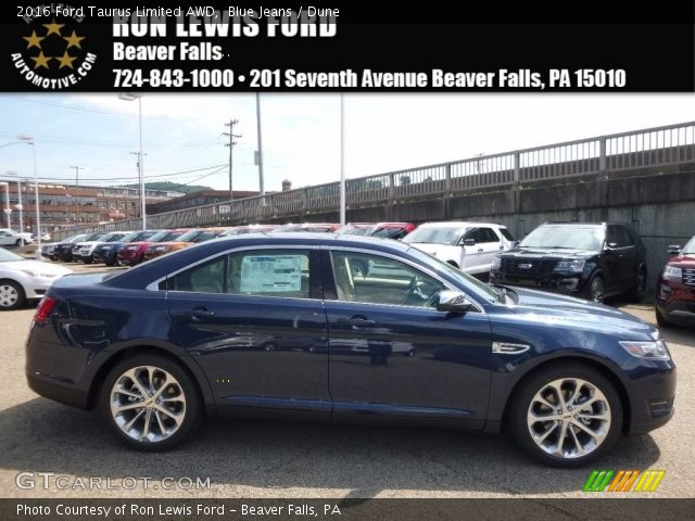 2016 Ford Taurus Limited AWD in Blue Jeans