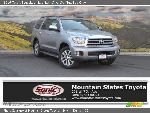 2016 Toyota Sequoia Limited 4x4 in Silver Sky Metallic