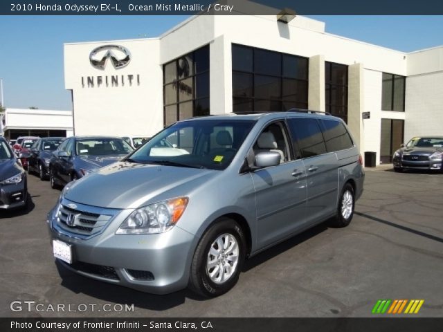 2010 Honda Odyssey EX-L in Ocean Mist Metallic