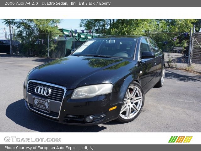 2006 Audi A4 2.0T quattro Sedan in Brilliant Black