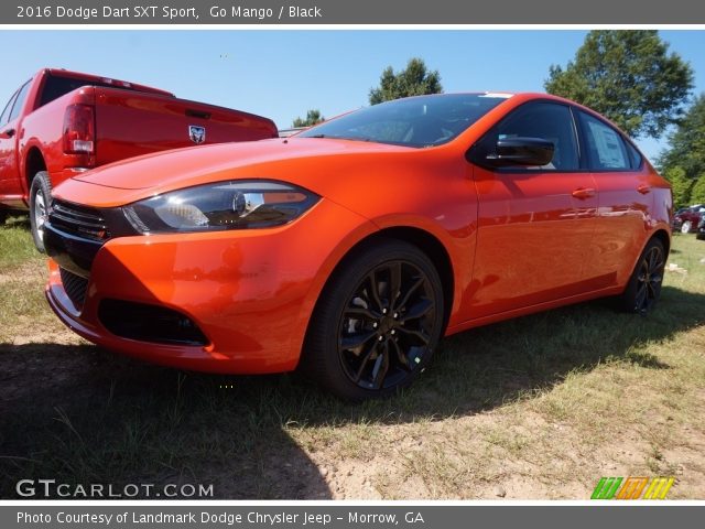 2016 Dodge Dart SXT Sport in Go Mango