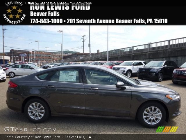 2017 Ford Fusion S in Magnetic