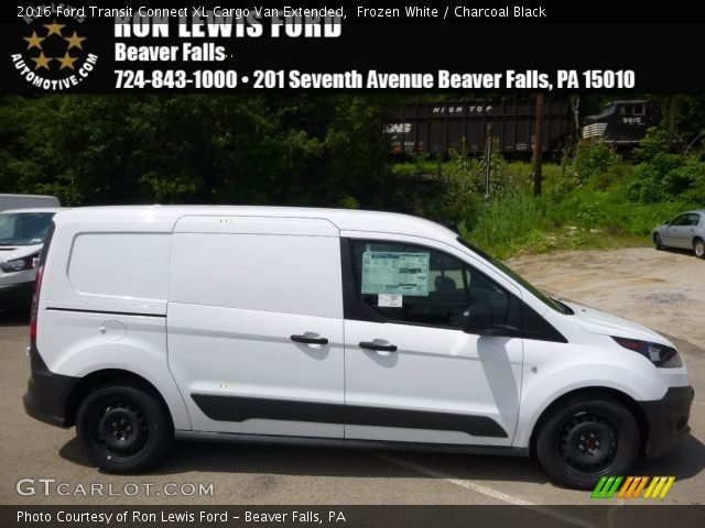 2016 Ford Transit Connect XL Cargo Van Extended in Frozen White