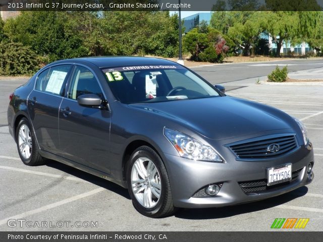 2013 Infiniti G 37 Journey Sedan in Graphite Shadow
