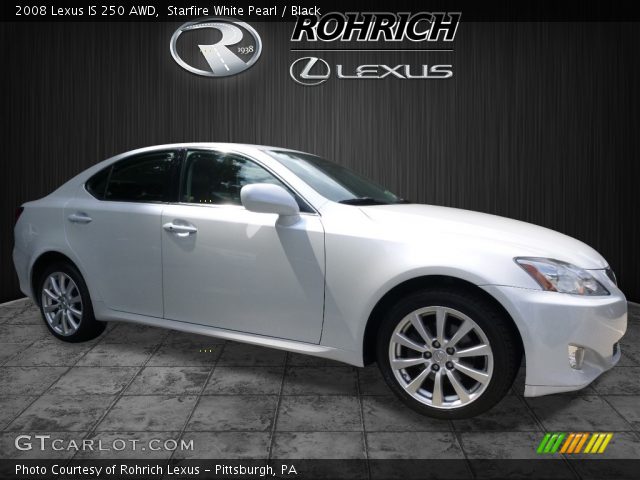 2008 Lexus IS 250 AWD in Starfire White Pearl