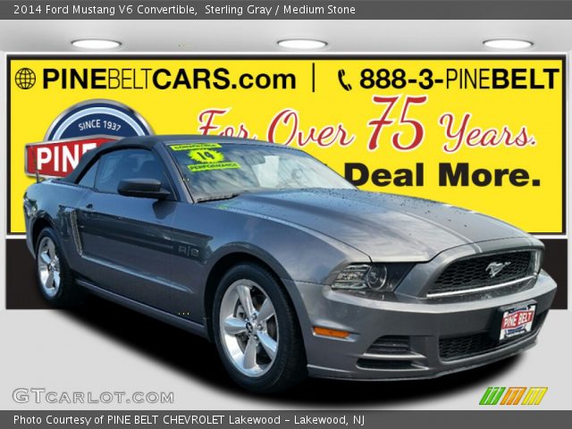 2014 Ford Mustang V6 Convertible in Sterling Gray