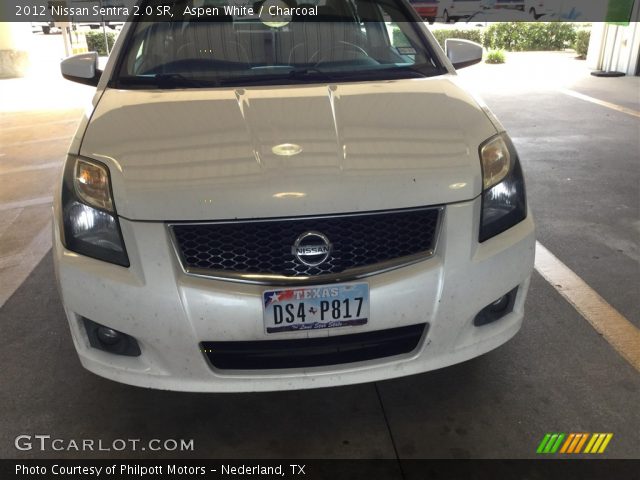 2012 Nissan Sentra 2.0 SR in Aspen White