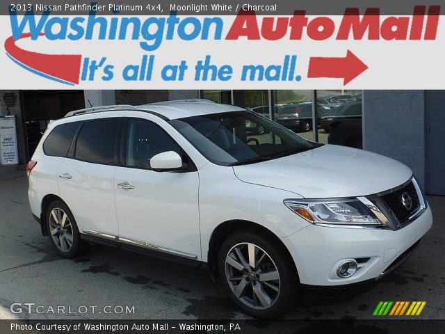 2013 Nissan Pathfinder Platinum 4x4 in Moonlight White