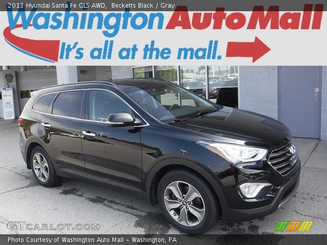 2013 Hyundai Santa Fe GLS AWD in Becketts Black