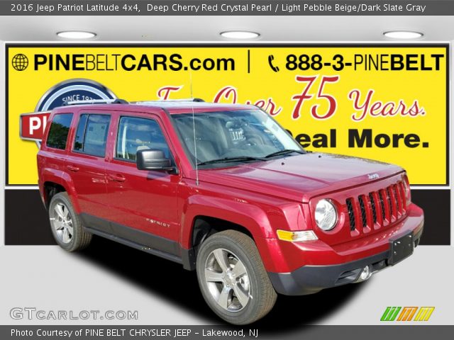 2016 Jeep Patriot Latitude 4x4 in Deep Cherry Red Crystal Pearl