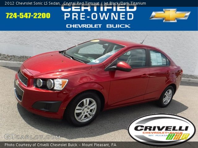 2012 Chevrolet Sonic LS Sedan in Crystal Red Tintcoat