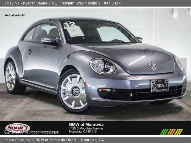 2012 Volkswagen Beetle 2.5L in Platinum Gray Metallic