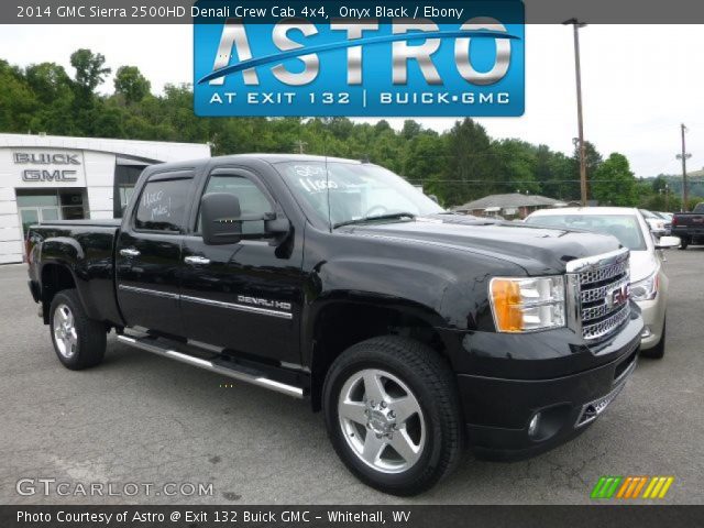 2014 GMC Sierra 2500HD Denali Crew Cab 4x4 in Onyx Black