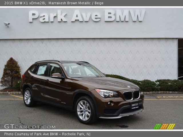 2015 BMW X1 xDrive28i in Marrakesh Brown Metallic