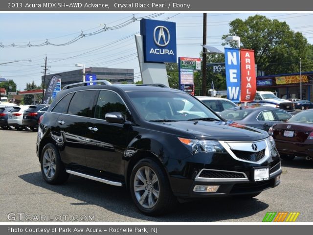 2013 Acura MDX SH-AWD Advance in Crystal Black Pearl