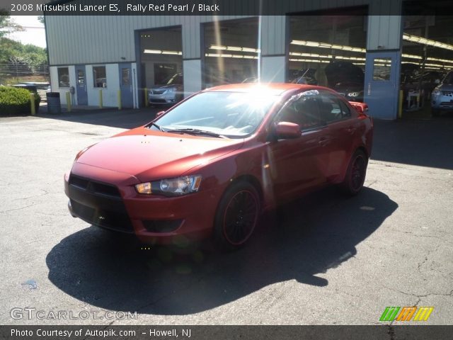 2008 Mitsubishi Lancer ES in Rally Red Pearl