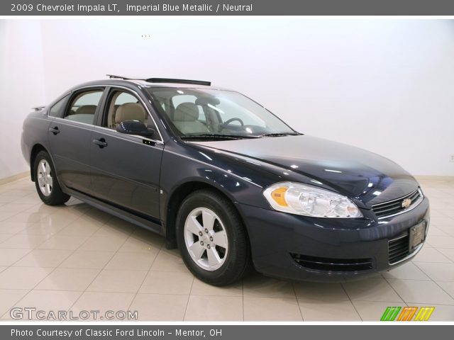 2009 Chevrolet Impala LT in Imperial Blue Metallic