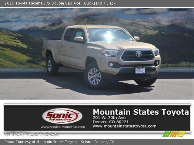 2016 Toyota Tacoma SR5 Double Cab 4x4 in Quicksand
