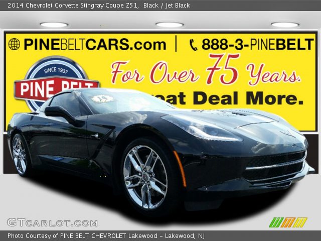 2014 Chevrolet Corvette Stingray Coupe Z51 in Black