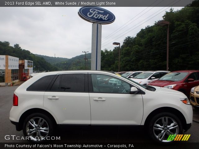 2013 Ford Edge SEL AWD in White Suede