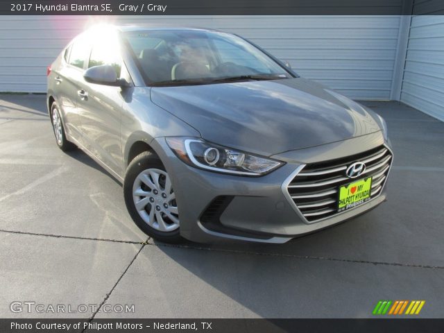 2017 Hyundai Elantra SE in Gray