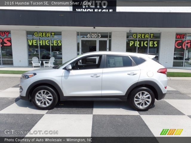 2016 Hyundai Tucson SE in Chromium Silver