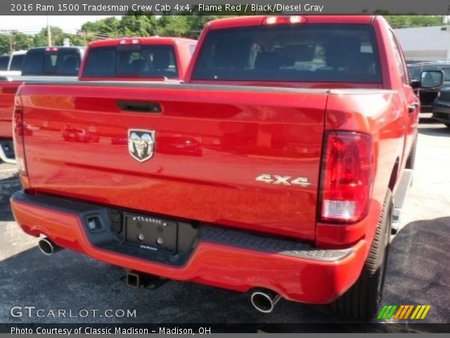 2016 Ram 1500 Tradesman Crew Cab 4x4 in Flame Red