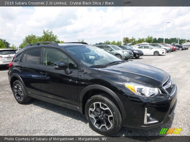 2016 Subaru Crosstrek 2.0i Limited in Crystal Black Silica
