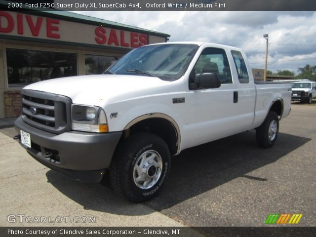 2002 Ford F250 Super Duty XL SuperCab 4x4 in Oxford White