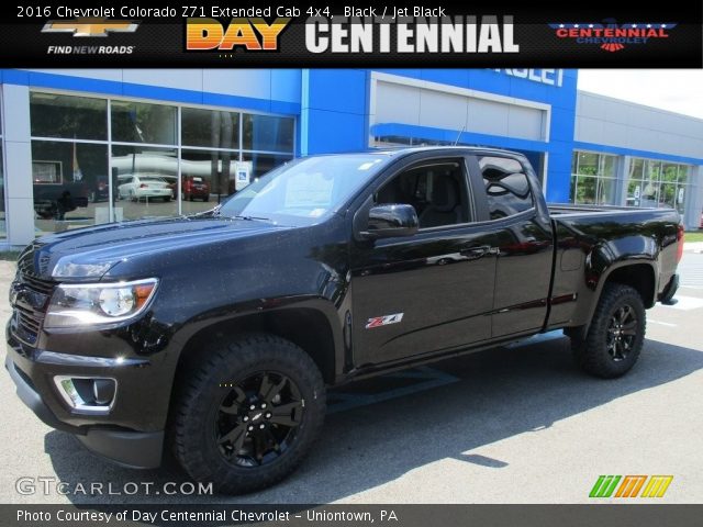 2016 Chevrolet Colorado Z71 Extended Cab 4x4 in Black