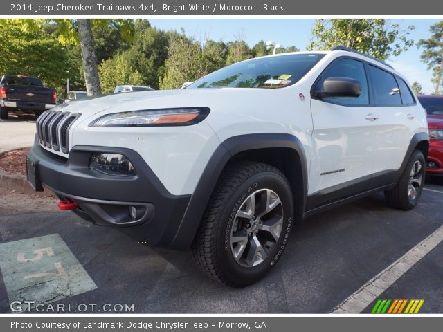 2014 Jeep Cherokee Trailhawk 4x4 in Bright White