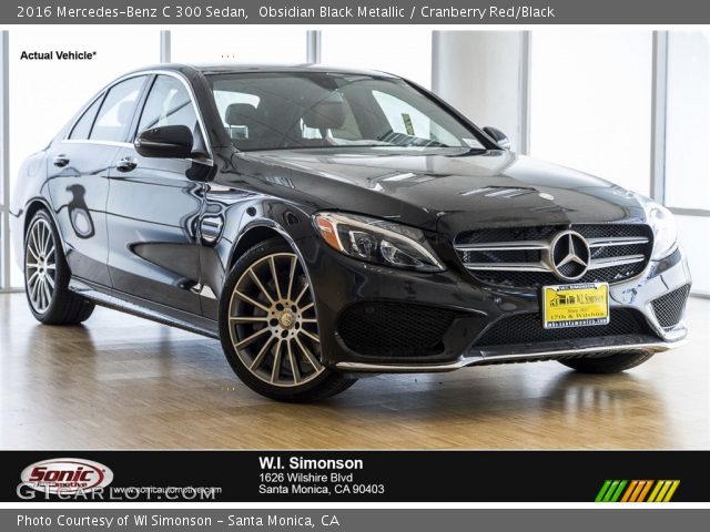 2016 Mercedes-Benz C 300 Sedan in Obsidian Black Metallic