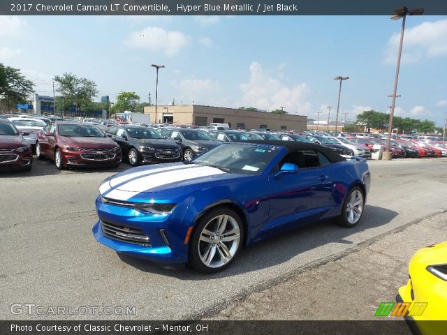 2017 Chevrolet Camaro LT Convertible in Hyper Blue Metallic